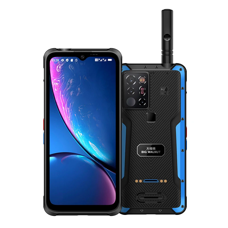 5G DMR сандық-аналогтық интерком үш жақты термиялық бейнелеу телефоны BIGB-B3 Android 11 12GB+256GB